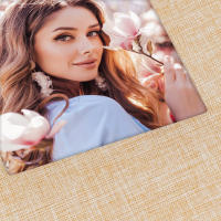 Álbum de Fotos ZEP con Tapa de Tela Personalizable, 50 Hojas para 200 Fotos 10x15 cm, Espacio para Notas y Comentarios, Estilo Moderno para Guardar Recuerdos - details 7