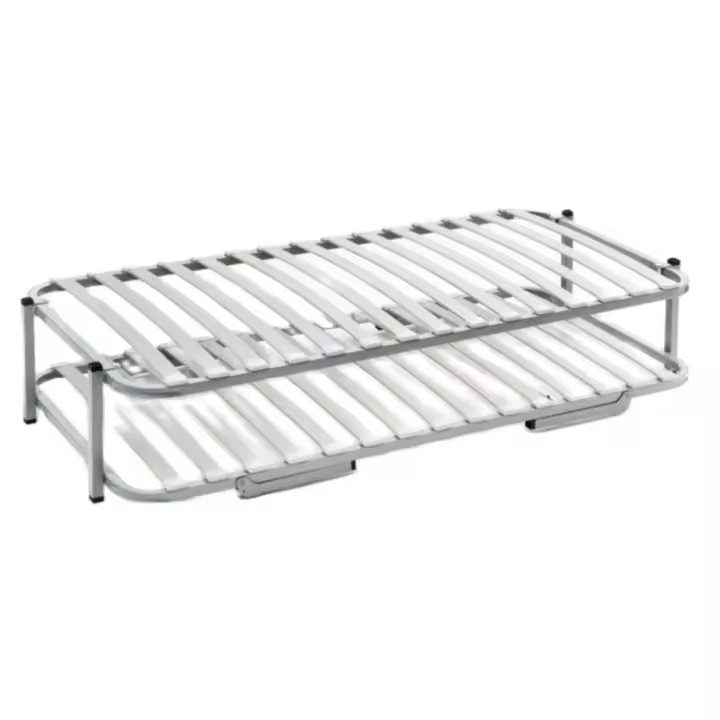 Cama Nido Canguro Metálica Reforzada con Somier Superior e Inferior | Estructura de Acero, Láminas de Madera y Ruedas de Arrastre | Ahorro de Espacio | Grupo Mamapla - 1