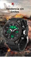 Reloj De Pulsera Deportivo Para Hombre OFNS Marca De Lujo Estilo G Cuarzo Analógico Resistente Al Choque Con Pantalla LED Digital Impermeable - details 0