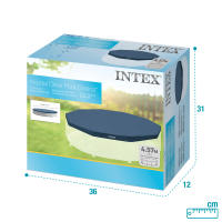 Cobertor INTEX piscina metálica metal & prisma frame 457 cm - details 6