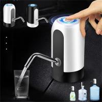 Bomba Eléctrica Para Agua De Botella De 2-5 Gallones Cargable Por USB Automática Para Uso Doméstico Oficina Camping Picnic - details 0