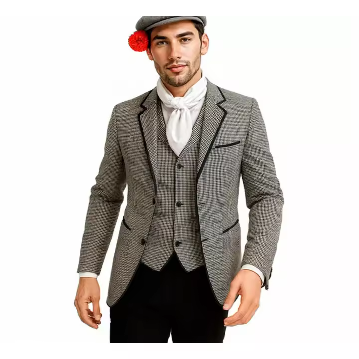 Partilandia Chaqueta de Chulapo para hombre - 1