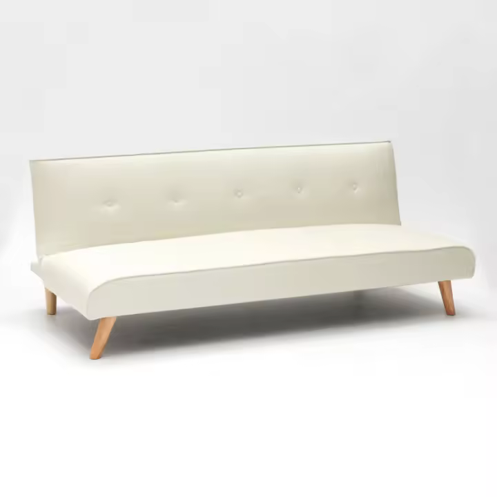 ProduceShop - Sofá cama moderno de 2 plazas en tejido Larimar para Salón y sala de estar - 1