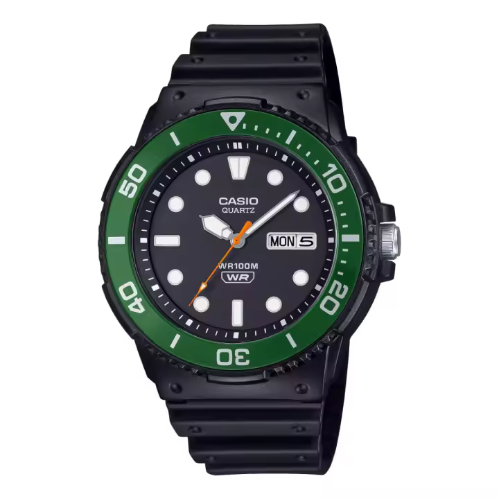 Casio Reloj Hombre Analogico Cuarzo con Correa de Resina MRW-230H-1E3 - 1