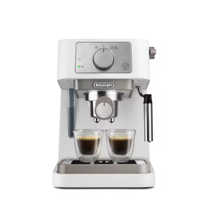 De'Longhi - Cafetera Espresso Stilosa EC260. Dos bandejas de goteo, cappucinatore avanzado, portafiltro molido + monodosis ESE, 15 bares de presión, capacidad 1L, potencia 1100W. - 1