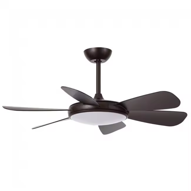 Wonderlamp Ventilador LED Clip Negro (24W) - 1