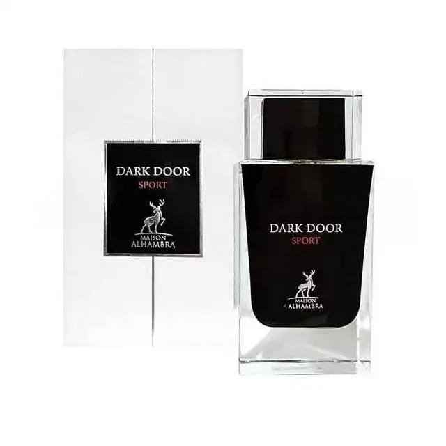 Lattafa Perfume árabe Maison Alhambra Dark Door Sport Fragancia árabe 100 Ml NOVEDAD - 1