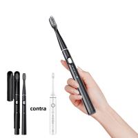 Cepillo De Dientes Eléctrico Ultrasonido Potente Con 3 Modos De Limpieza Recargable USB IPX7 Impermeable Blanqueamiento De Dientes Con Estuche De Viaje Para Adultos - details 1