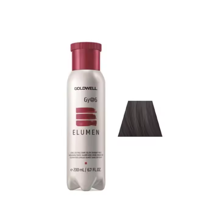 Goldwell Elumen GY@6 200 Ml. Coloración de Larga Duración Sin Peróxido Ni Amoniaco - 1