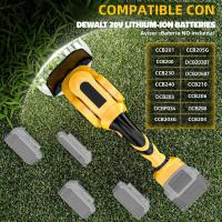 Podadora De Arbustos Eléctrica Portátil 2 En 1 Para Jardín Y Césped Sin Cable Compatible Con Batería Dewalt 20V Hoja De 22 Cm - details 3