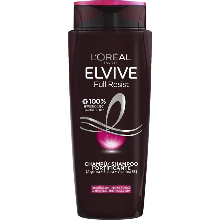 L'Oréal Paris | Elvive Full Resist Champú Anti-Rotura Del Cepillado 700ml - 1