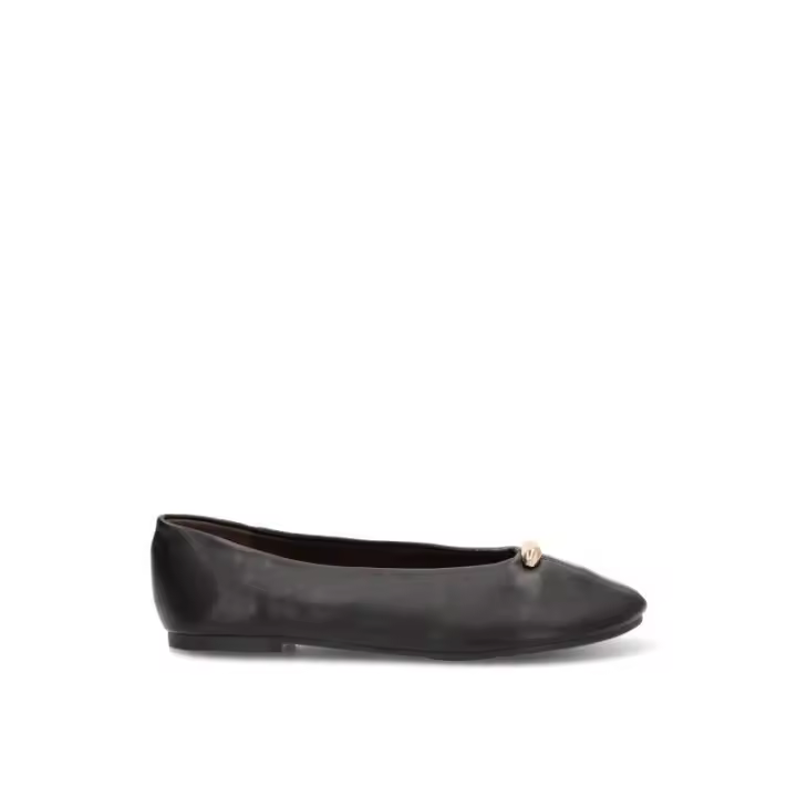 Bailarina Luna Collection - Mujer - Suela Plana - Modelo Gg-6049 - Color Negro - 1