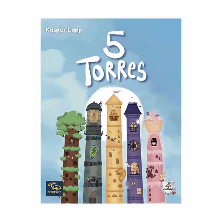 5 Torres, un juego de cartas publicado por Maldito Games - 1