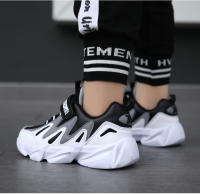 Zapatillas Infantiles Para Niños Y Niñas Casual Cómodas De Cuero Alta Calidad Deportivas Planas Moda Transpirables Tallas True Size - details 3