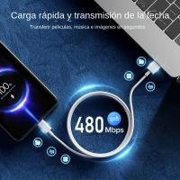 Cargador Rápido De Pared 67W 6A Para Xiaomi 10 11 12 Lite 13 14 15 Redmi Note 11T 12T 13 pro POCO Turbo Carga USB Tipo-C Cable De Carga Tipo-C a USB 1m Blanco - details 12