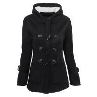 Abrigo Casual Para Mujer Con Capucha Cierre De Cremallera Outerwear Estilo Básico De Poliéster Talla 5XL Colores Variados - details 8