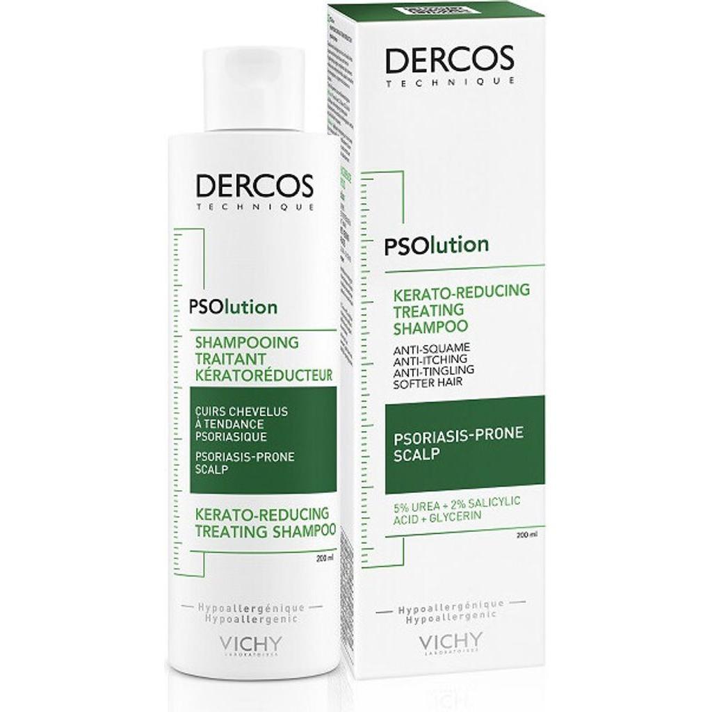 Vichy Dercos Champú Psolution Tratamiento Keratorreductor 200ml