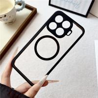 Funda Transparente Mate Para Magsafe Carga Inalámbrica Xiaomi 17T 15T pro Anti-caída Protección Choque Bumper Cubierta Dura PC - details 6