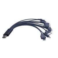 Cable De Carga USB 10-en-1 Universal Multi-Port Multi-Head Para MP3 MP4 Compatible Con Varias Marcas Durable Y Flexible - details 2