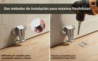 Parabrisas De Puerta Ajustable De Acero Inoxidable Magnético Fuerte Antigolpes Invisible Para Baño Sin Necesidad De Perforación - details 0