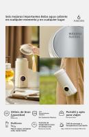 Tetera Eléctrica Multifuncional Portátil 550ml Con Temperatura Ajustable Y Protección Anti-Dry Potencia 400w EU Plug - details 2