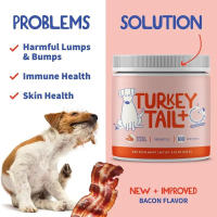 Turkey Tail Mushroom Powder with Probiotics for Dogs - details 0