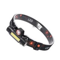 Linterna Frontal LED Recargable Super Brillante Con Magnete De Cola Y Doble Fuente De Luz COB XPE Y Work Light Impermeable Para Camping - details 0