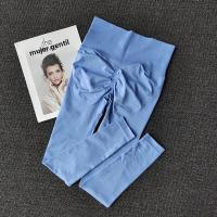 Pantalones De Yoga De Cintura Alta Para Mujer Smooth Quick Dry Talla Verdadera Para Gimnasio Y Correr Pantalones Largos - details 2