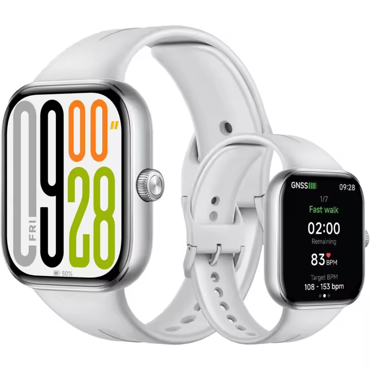 Xiaomi Redmi Watch 5 - Llamadas Bluetooth, Pantalla AMOLED 2.07" | Monitor de Frecuencia Cardíaca | Monitorización de Sueño | Cancelación del Ruido | Control de la Cámara - Colores: Negro, Plata o Morado (Versión ESPAÑOLA) - 1