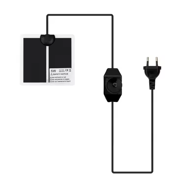 Calentador De Terrario Para Reptiles 5-45W Alfombrilla De Calor Ajustable Con Controlador De Temperatura Para Mascotas - 1