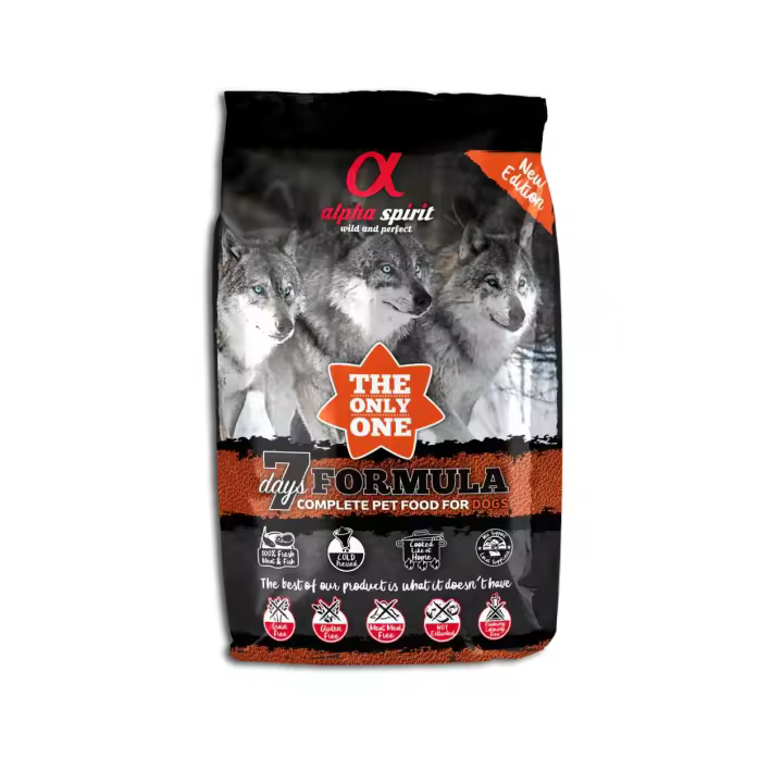 Alimento completo para perros fórmula 7 days alpha spirit - 1