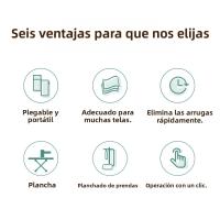 Alceño Portátil De 130ml Para Ropa 1000W Calentamiento Rápido Limpiador De Vapor Para El Hogar Y Viajes - details 1