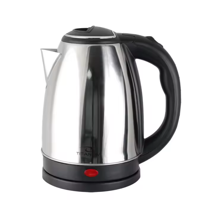 Esperanza TKK102S Stainless Steel Electric Kettle 1.8L 1800W with Auto Shut-off, BPA Free, and Dry Boil Protection for Fast Boiling Water Heating - 1