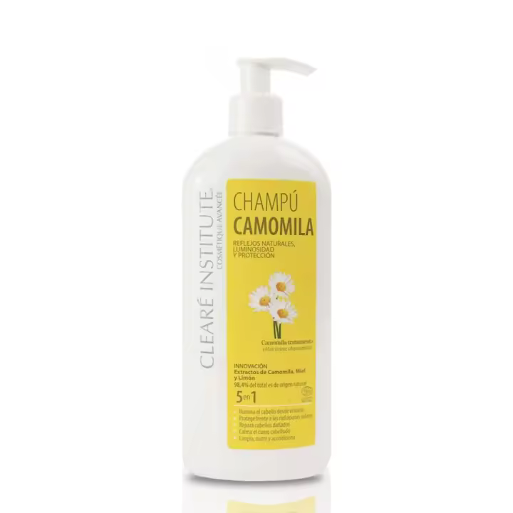 Clearé institute champú iluminador camomila 400 ml - 1