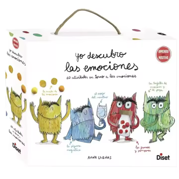 Juego educativo Aprende en Positivo las Emociones - Jumbo Diset - 1