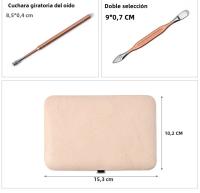 Nuevo Set De Tijeras Para Uñas En Rosa Oro Y Negro Herramientas De Belleza Para Pedicura Kit De Cuidado De Uñas De Acero Inoxidable - details 10