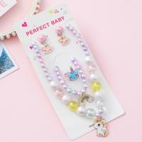 Juego De Joyas Para Niñas Con Unicornio Colorido Y Dibujos Animados: Collar Pulsera Aretes Y Anillo Regalo Ideal Para Niñas De 0 a 12 Años - details 7