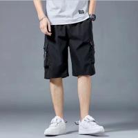 Shorts De Trabajo Para Hombre Con Múltiples Bolsillos Pantalones Cortos Sueltos Y Ligeros Para El Verano Estilo Casual - details 5