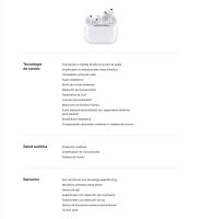 Apple AirPods Pro 3 Auriculares inalámbricos, Cancelación activa de ruido, Audio espacial tridimensional, Nueva medición de frecuencia cardiaca, Hasta 8 horas de audio en una sola carga con la cancelación activa de ruido, IP57 - details 25