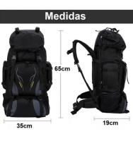 Mochila de Senderismo para Viajes Montañismo Escalada Camping Trekking 70L macuto Impermeable COSHANO - details 2