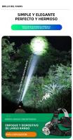 Linterna Frontal LED XHP90 Super Potente Recargable 1000M Con Lámpara De Pescar 2*18650 Para Camping Montañismo Emergencias - details 5