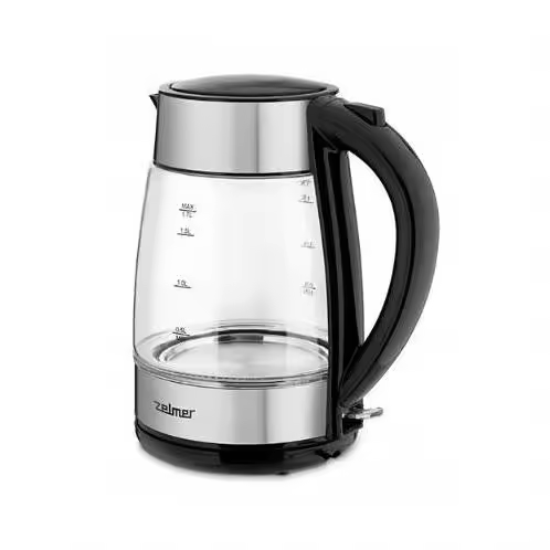 Zelmer Hervidor Eléctrico 1,7L Acero Inoxidable con Filtro de Agua - 1