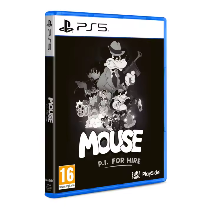 MOUSE P.I. FOR HIRE PS5 - Nuevo a Estrenar - PAL España - Meridiem Games - FPS - Cartoon - Sony - 1