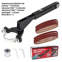 Banda Sándwich De Torno Para Amoladora De Ángulo Modificada Máquina De Amolado Para Modelos 100 115 125 Ideal Para Madera/Metales Pintura Y Laminado - details 7