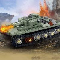 Bloques De Construcción Militar WW2 Tanque De Asalto Karrh Cannon 8en1 Juguetes Educativos Para Niños Bloques De Armas De Ejército Compatible Con Lego - details 14