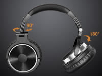Auriculares de 50mm, auriculares de audio de 3,5 y 6,35mm para PC, AMP, grabación de teléfono, piano, guitarra - details 5