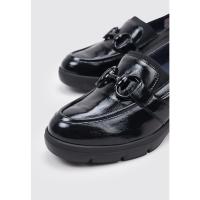 Fluchos F2111 Mocasines Con Tacón Mujer Negro - details 1