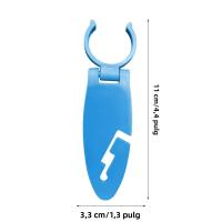 2Pcs/set Clips Para Fin De Tabla De Paddle Expansibles Accesorios Para Botes Inflables Anclajes Para Surf Y Deportes Acuáticos - details 14