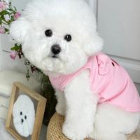 Chaleco Para Mascotas De Punto De Tela Suave Y Cómodo Transpirable Con Hebilla De Adhesión Para Perros Y Gatos Adecuado Para Primavera/Verano - details 18