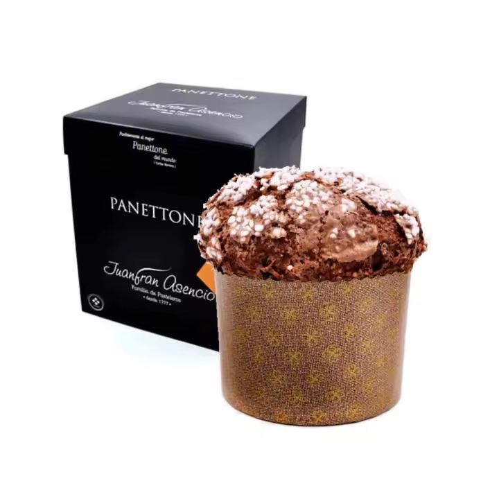 Panettone De Chocolate Juanfran Asencio 550gr. España 550 cl. º - 1